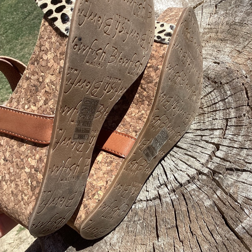 Blowfish Womens Hirosha Wedge Sandals, size 8.5 - Picture 9 of 10